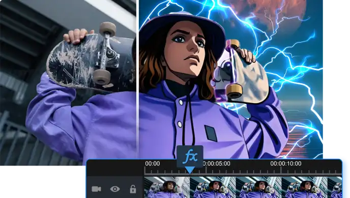 image showcasing
PowerDirector 365
overall features