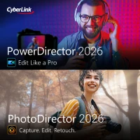 
  PowerDirector 2026 + PhotoDirector 2026 Verkaufsbox
