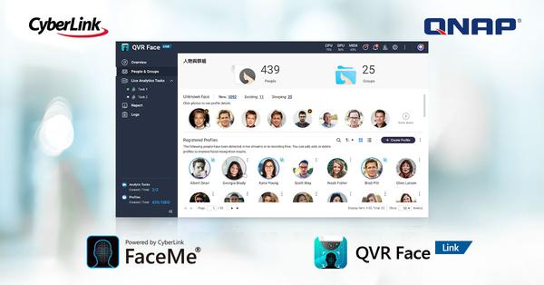 訊連科技與威聯通科技合作 打造支援口罩辨識之QVR Face Link智慧人臉辨識解決方案
