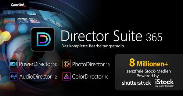 CyberLink veröffentlicht neue Versionen seines preisgekrönten PowerDirector und weitere Multimedia-Bearbeitungssoftware