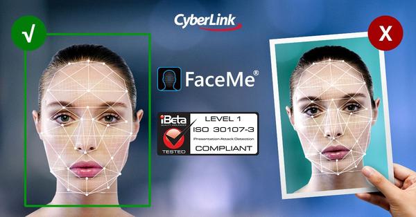 CyberLink’s FaceMe® Compliant with iBeta Level 1 Requirements – Anti-Spoofing Technology Detects &amp; Rejects 100% of Facial Presentation Attacks