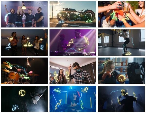 動画編集ソフト PowerDirector 365・写真編集ソフト PhotoDirector 365<br>
2022年6月コンテンツアップデート<br>
動画、写真編集用デコレーションステッカー、フォントを追加
