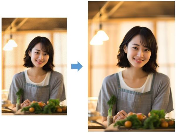 サイバーリンク、写真編集アプリ「PhotoDirector」に<br>
AI による画像の高画質化機能を新搭載