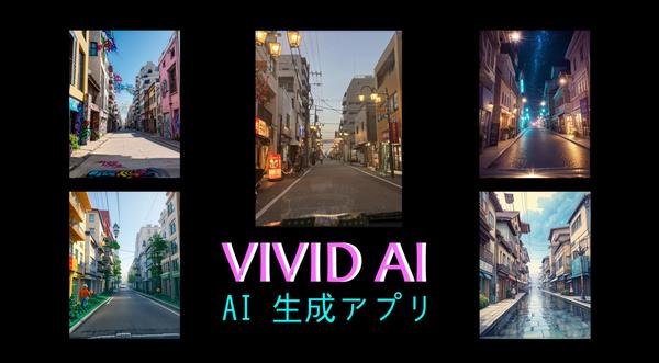 サイバーリンク、新しい AI 生成・AI 写真編集アプリ「Vivid AI」をリリース
