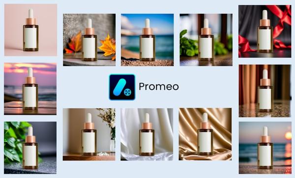 撮影した商品写真の背景を AI で自動生成、<br>
サイバーリンク、「Promeo」に生成 AI による「AI 商品背景」機能を新搭載