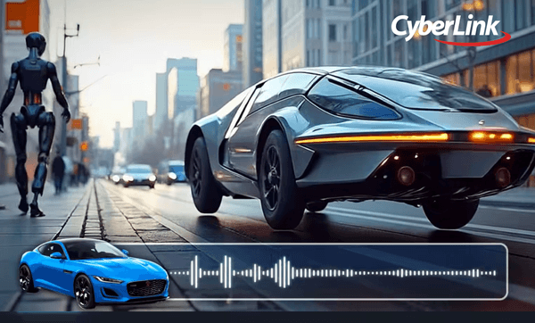 CyberLink PowerDirector’s new “GenAI Audio for Video” Feature Revolutionizes Video Creation.